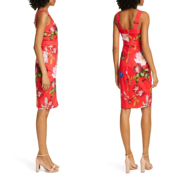Ted Baker Amylia Floral Sheath Dress - Picture 2 of 4